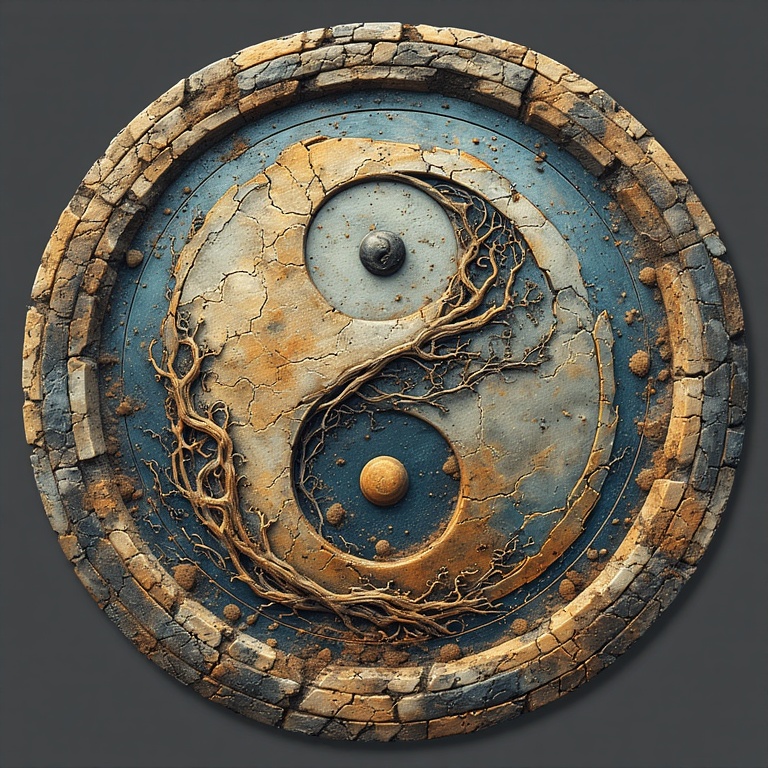 Yin Yang Balance Symbol