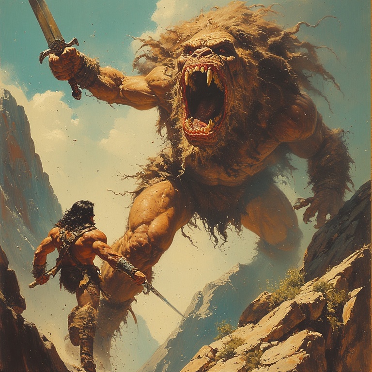 Titanic Barbarian Fury