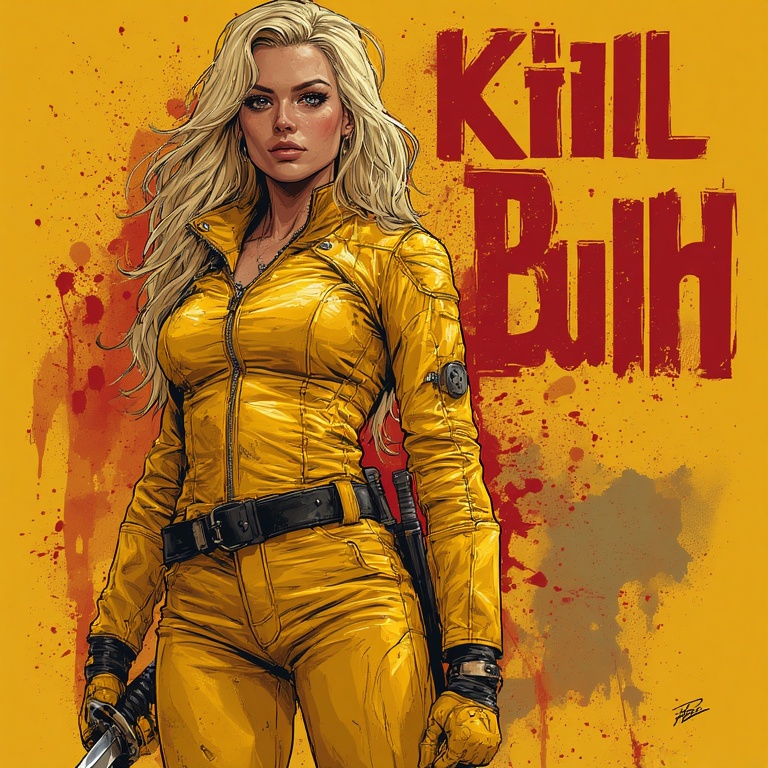 Kill Bill Warrior Pose