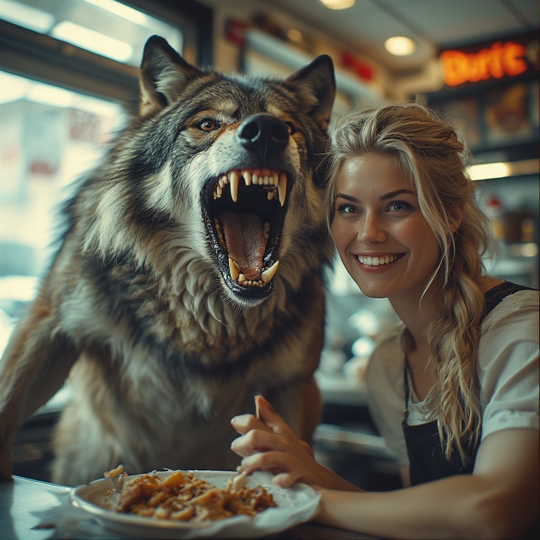 Wolfish Fast Food Frenzy