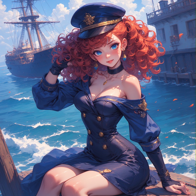 Nautical Pinup Wave