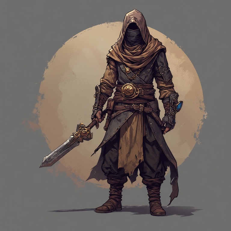 Arabian Midnightscape Thief