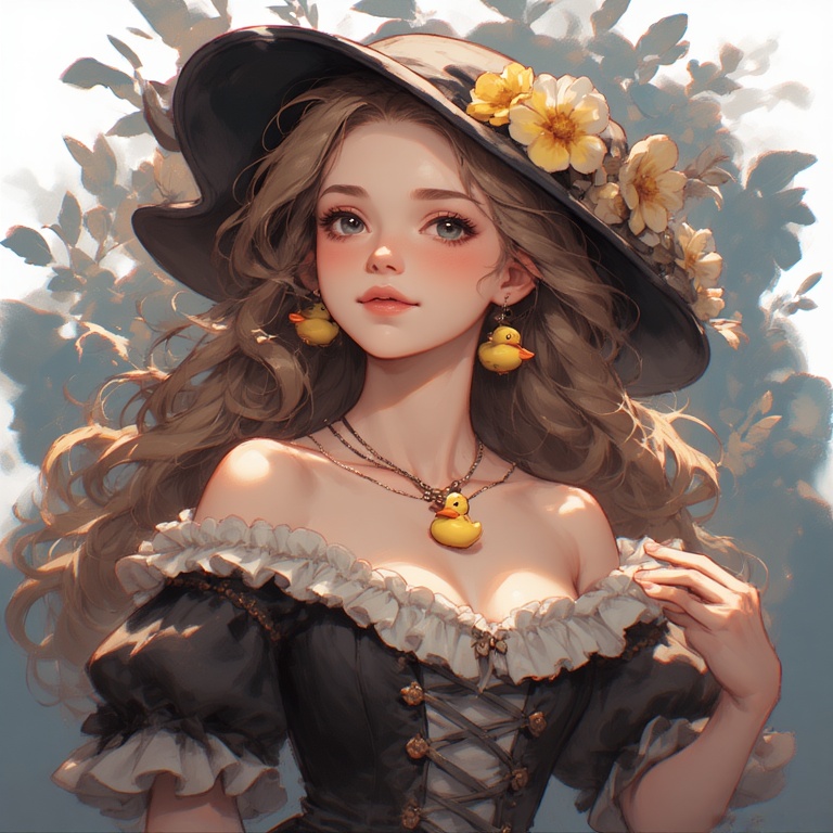 Baroque Anime Beauty
