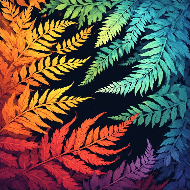 Fern Forest Sunset