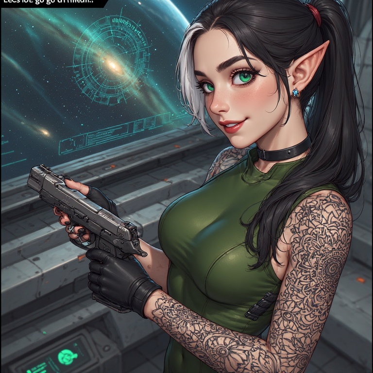 Trans Elf Portrait Realism