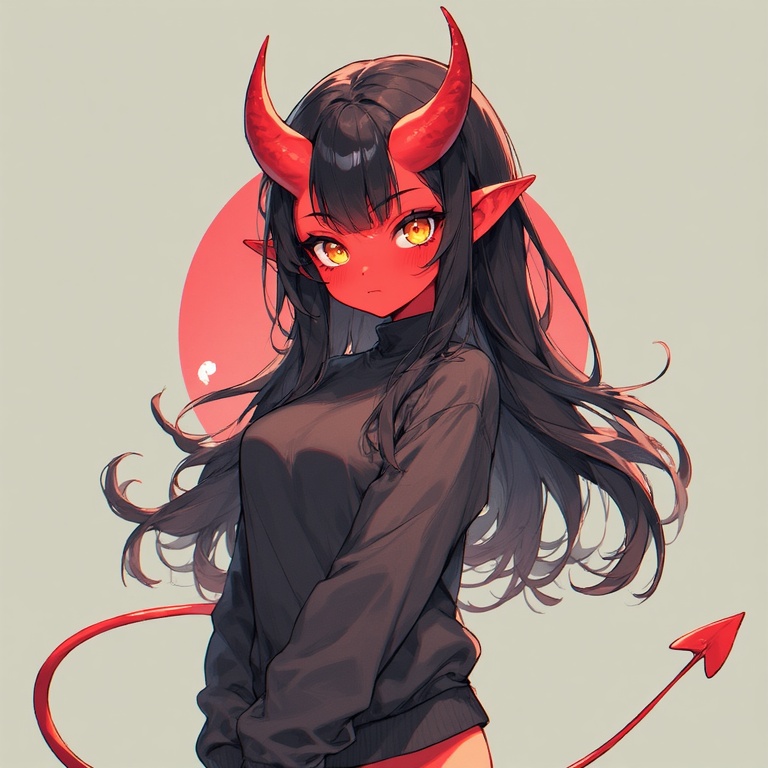 Fiery Hellion Demoness