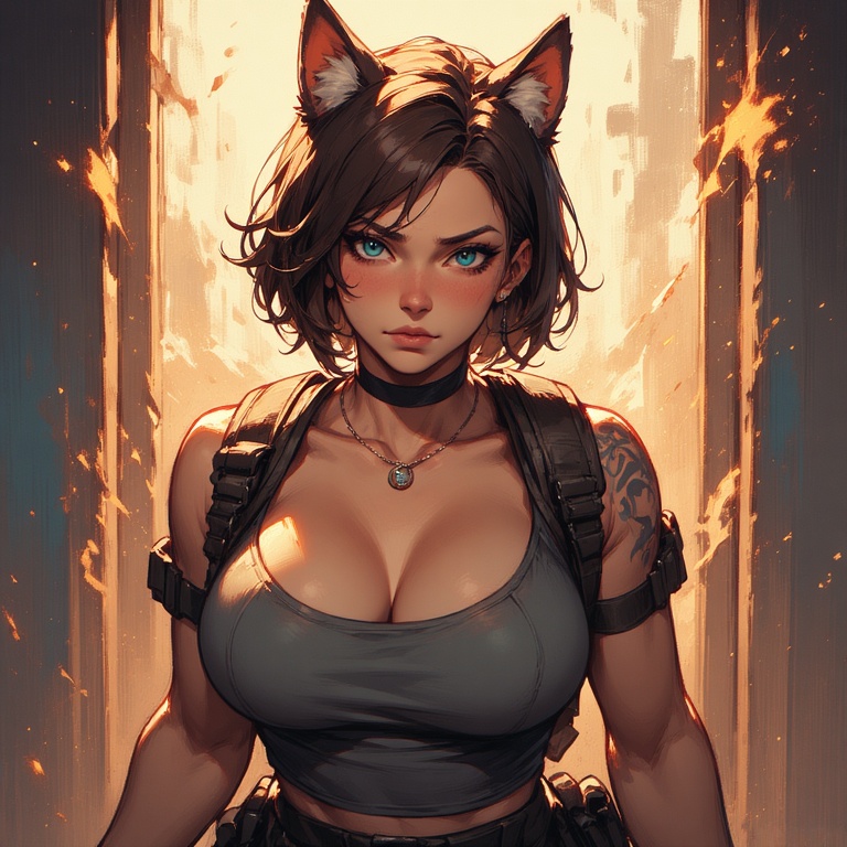 Curvy Jill in Ears