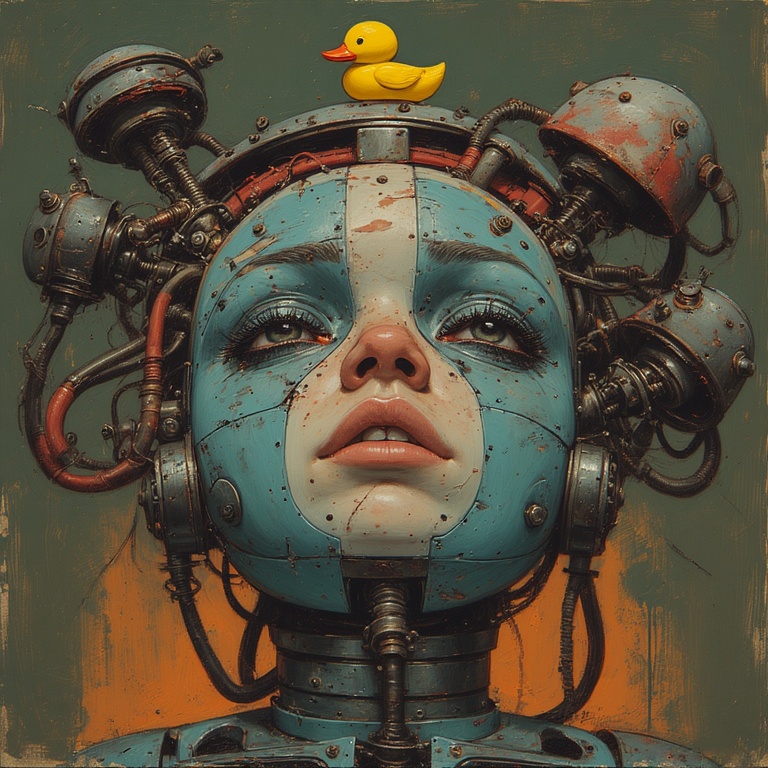 Cyborg Duck Masterpiece