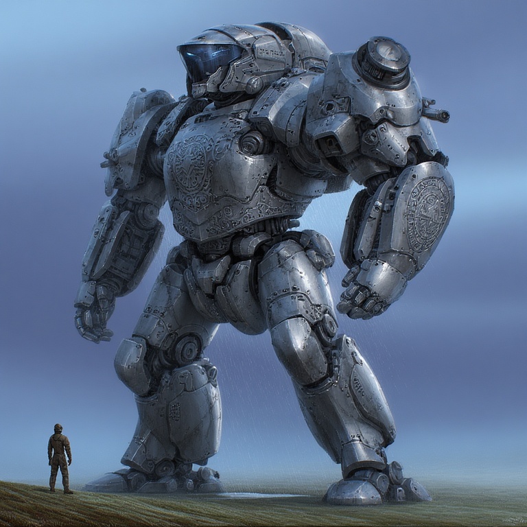 Mechanized Knight Guardian