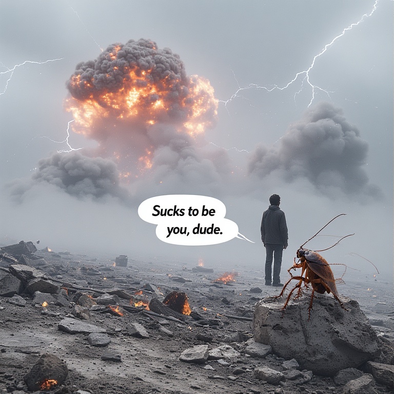 Nuclear Apocalypse Scene