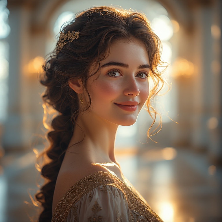 Golden Palace Portrait
