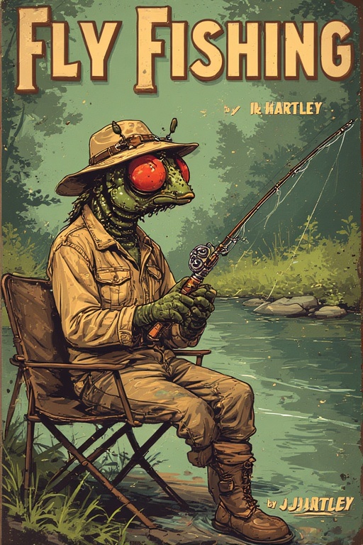 Whimsical Book Cover Scene