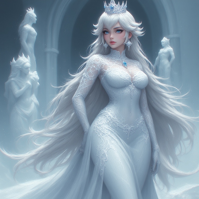 Ethereal Sovereign of Snow