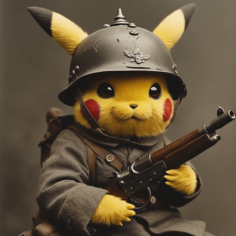 Pikachu in the Trenches