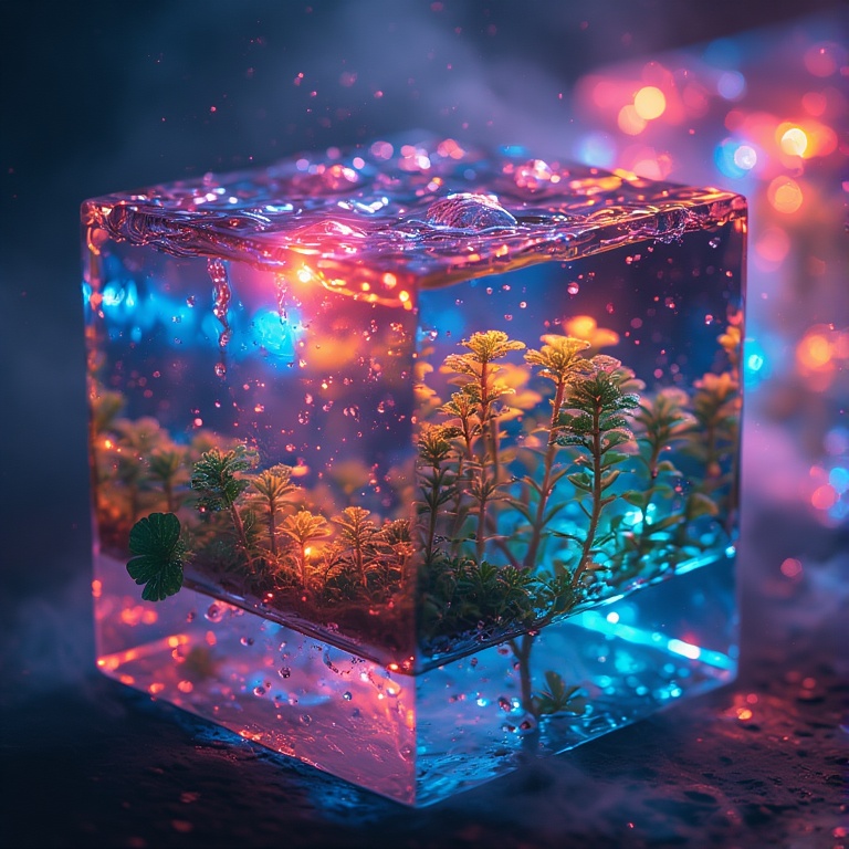 Colored Aquatic Oasis