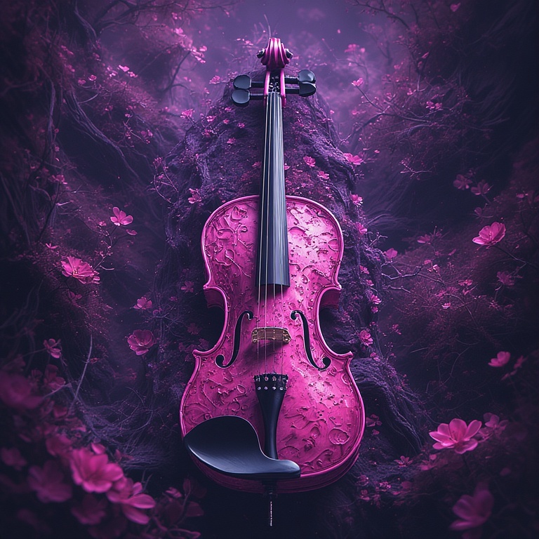 Violet Dreamscape Violin