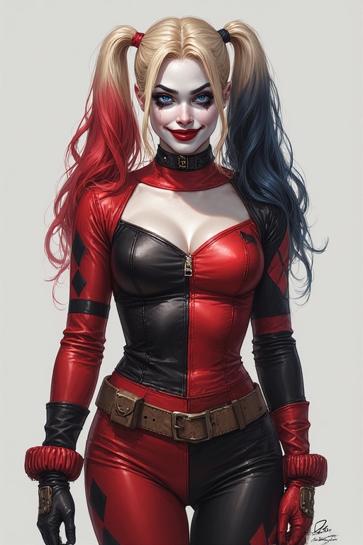 Harley Quinn Fantasy Art