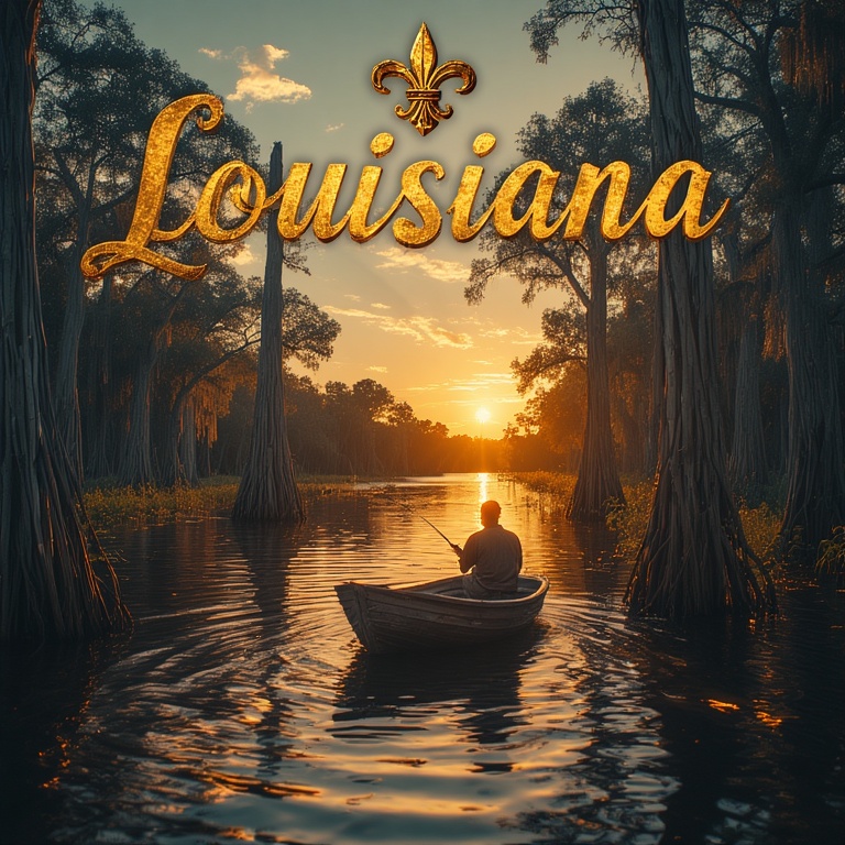 Golden Dawn on the Bayou