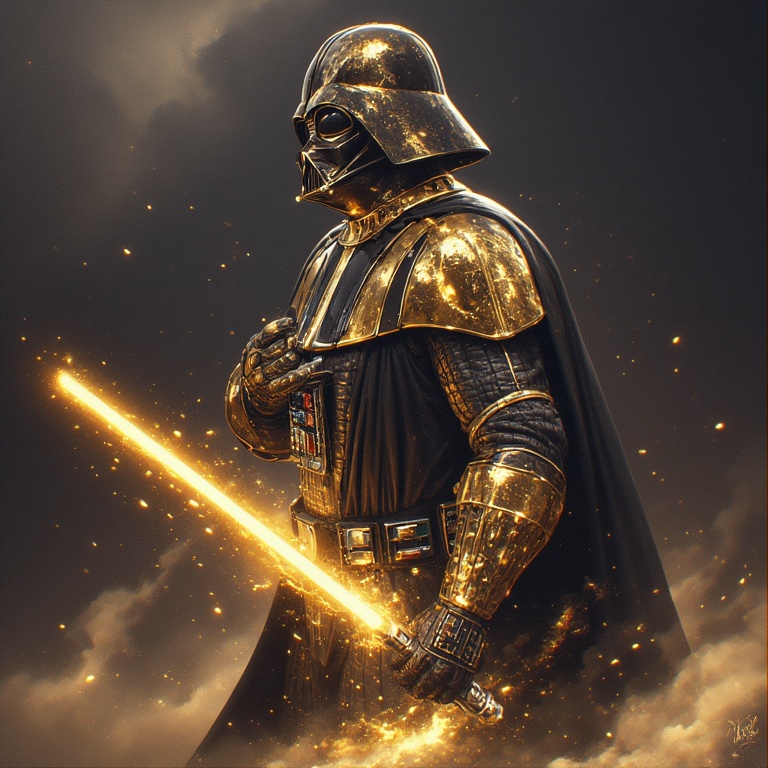 Golden Dark Lord's Fury