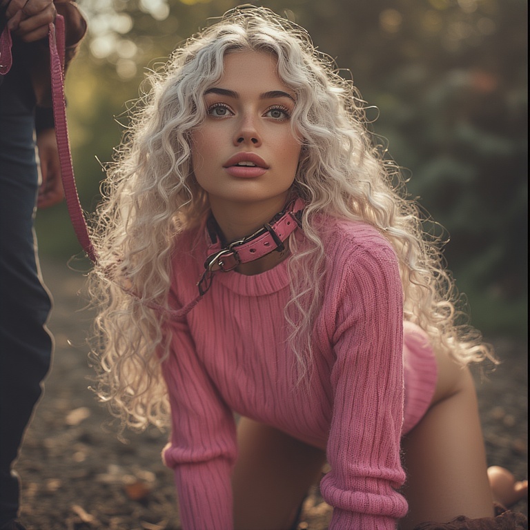 Curly Beauty Chained