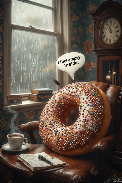Donut's existential crisis