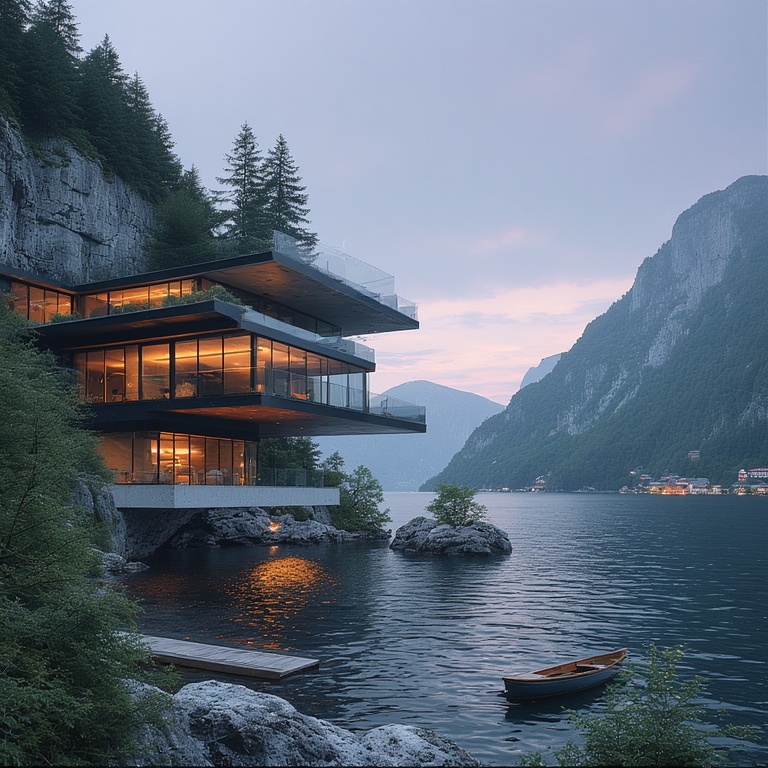 Fjordside Modern Oasis