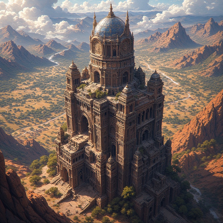 digital mystic landscape
