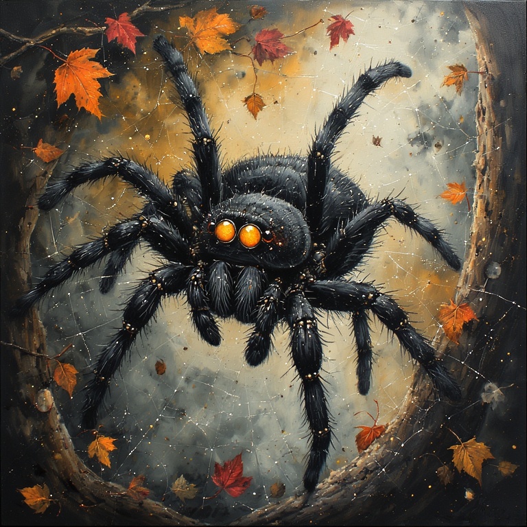 Spider's Celestial Smile
