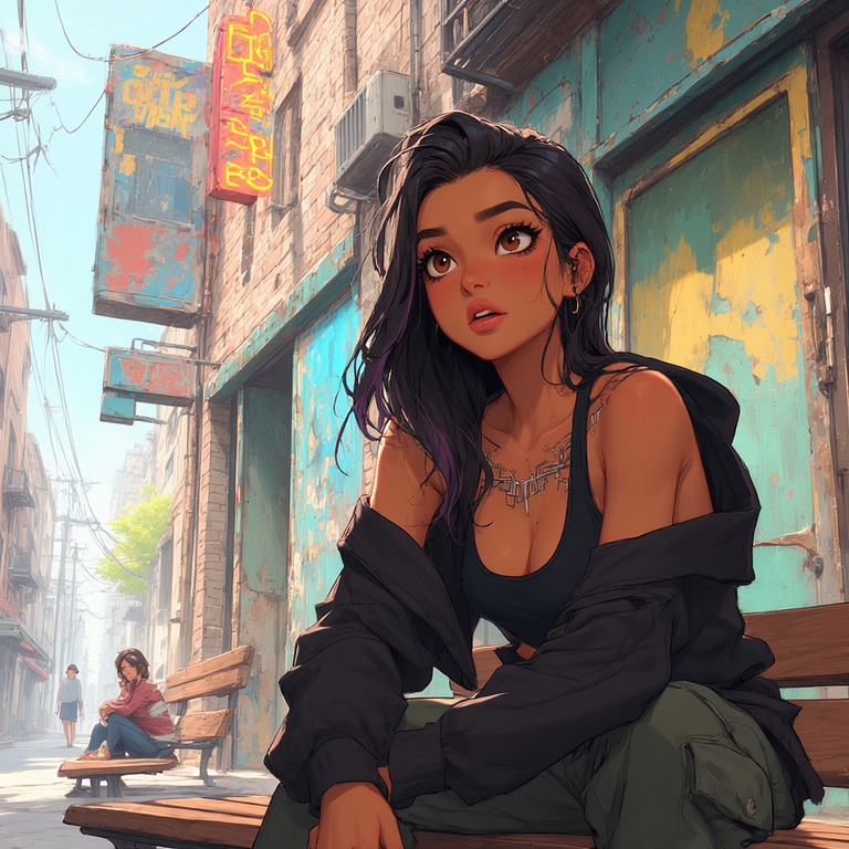 Melancholic City Encounter