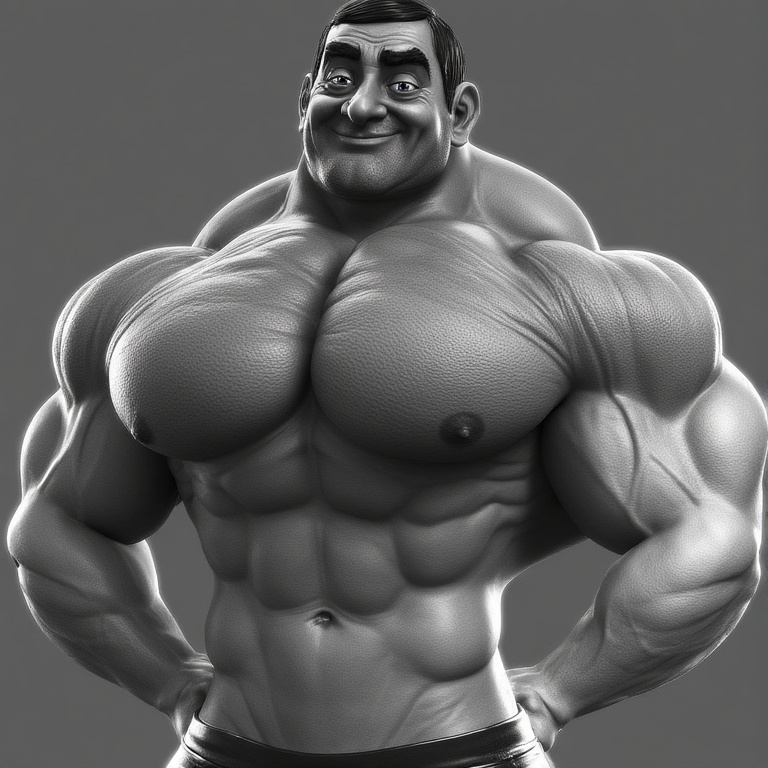 Confident Gigachad Smirk