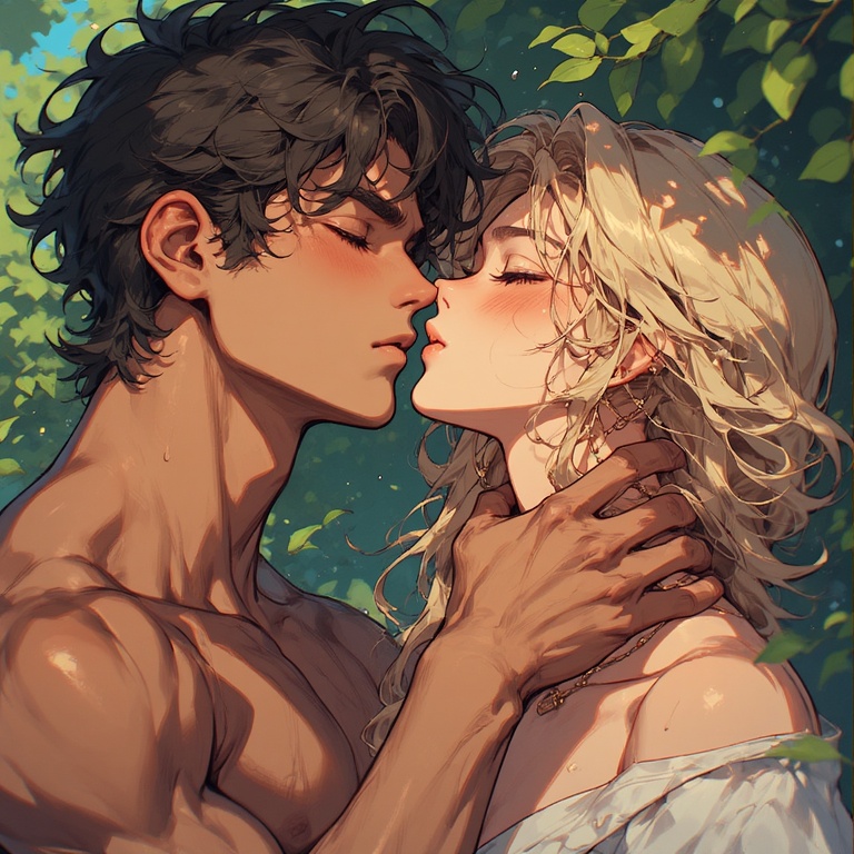Anime Romantic Moment