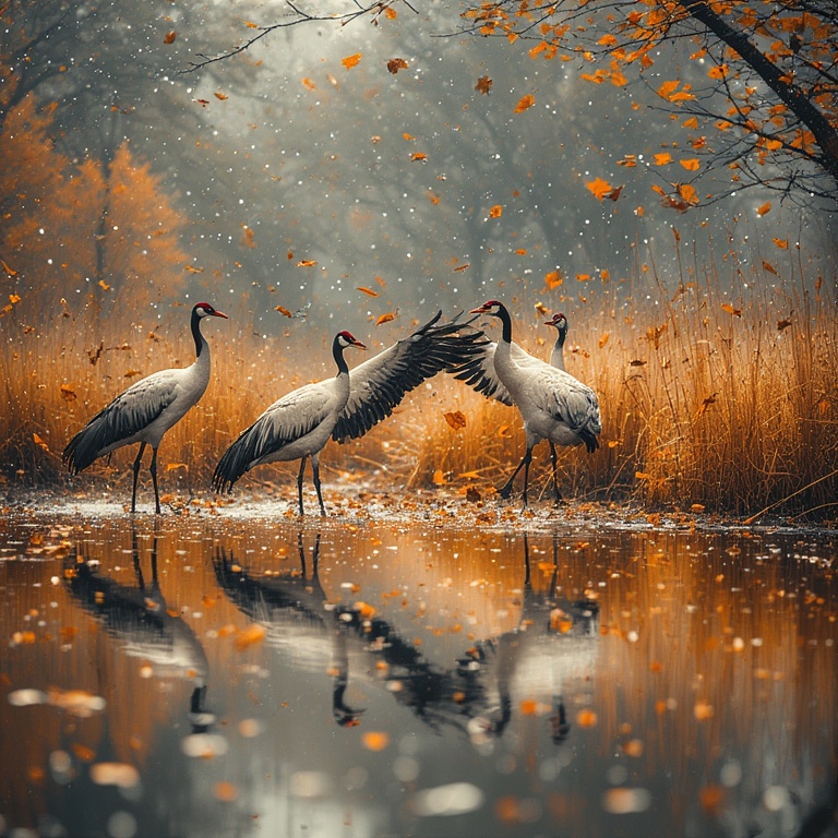 Frosty Autumn Departure