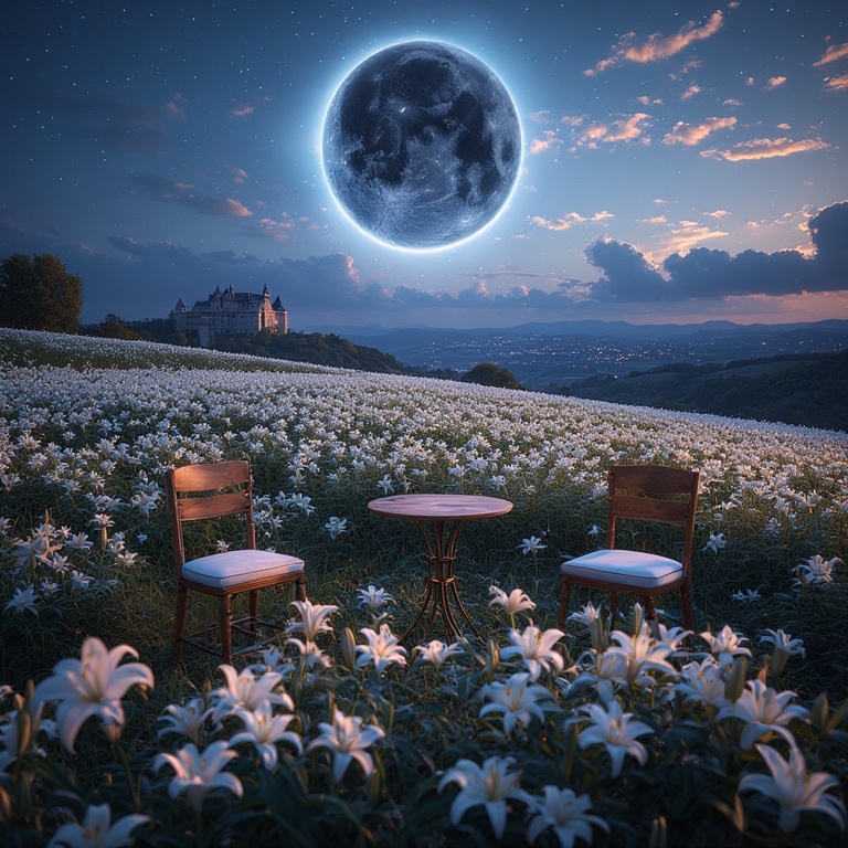 Moonlit Lily Palace