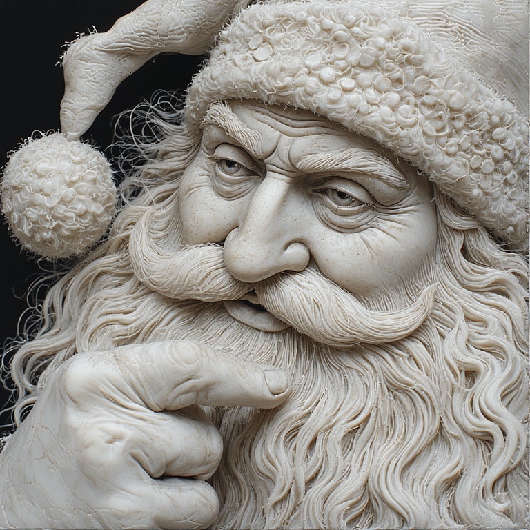 Ivory Santa Pointer