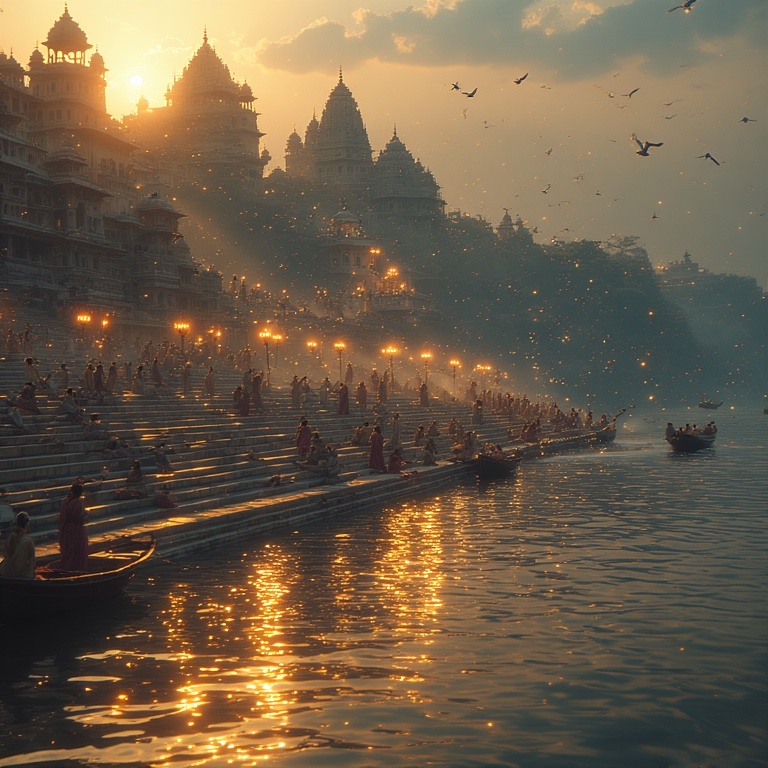 Ganges Sunrise Serenity
