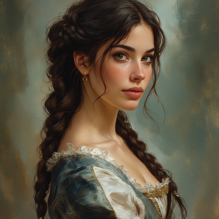 Elegant 18th Century Beauty