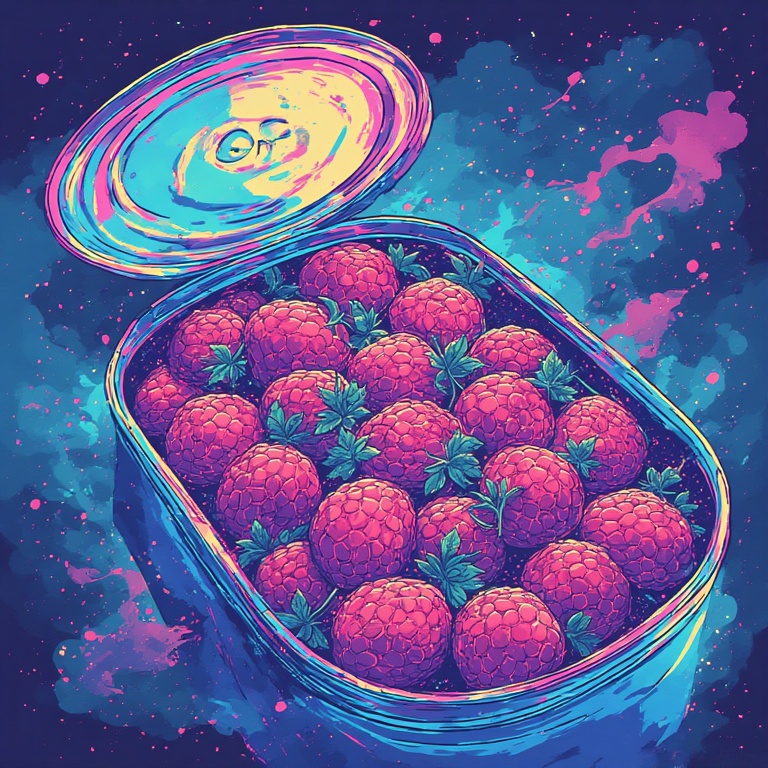 Retro Neon Bites