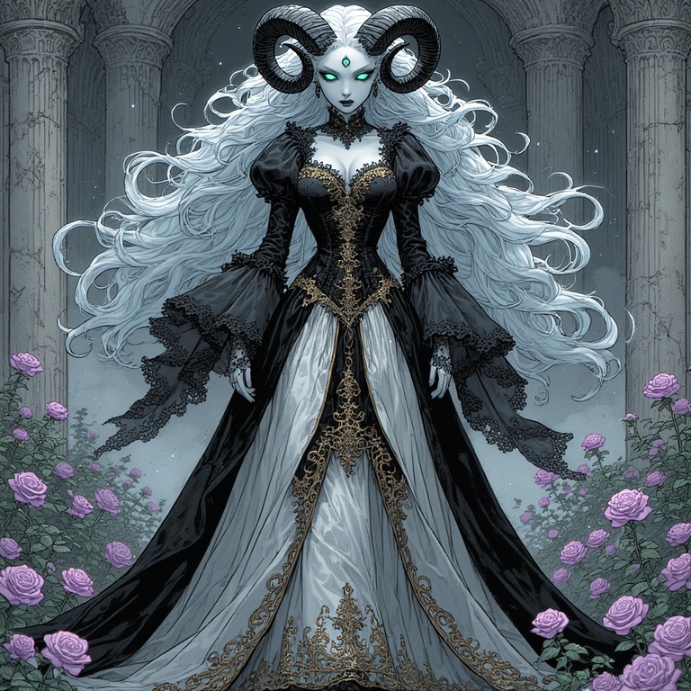 Ethereal Gothic Goddess