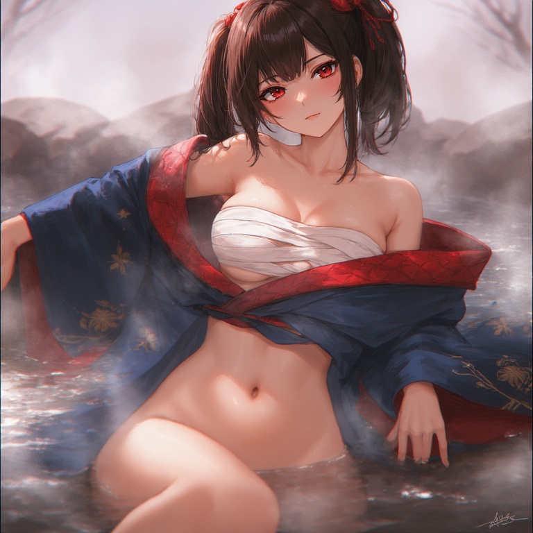 Misty Bathtime Beauty
