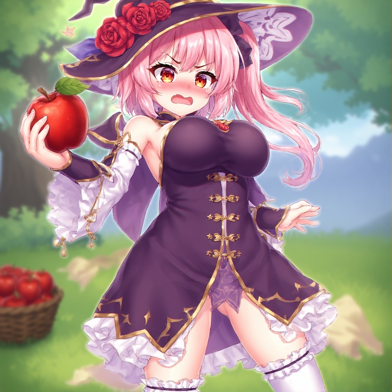 Angry Apple Witch