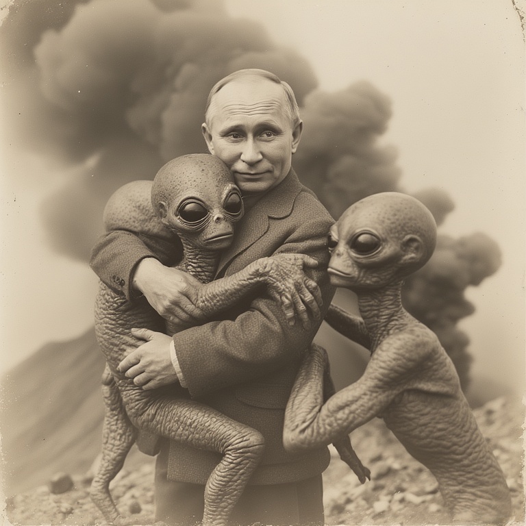 Alien Encounter in the Past