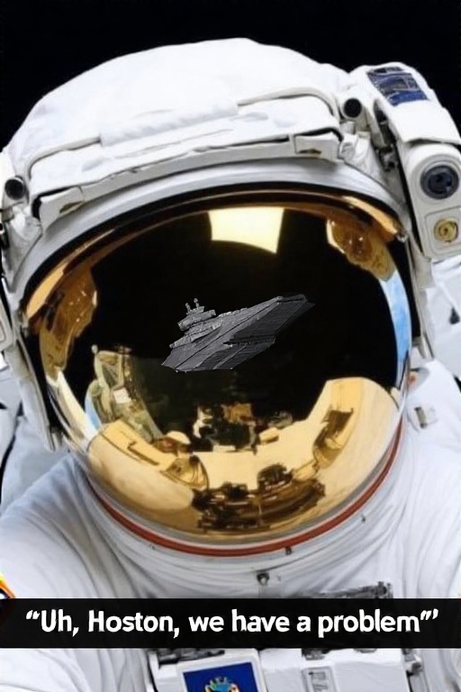 Orbital Helmet Reflection