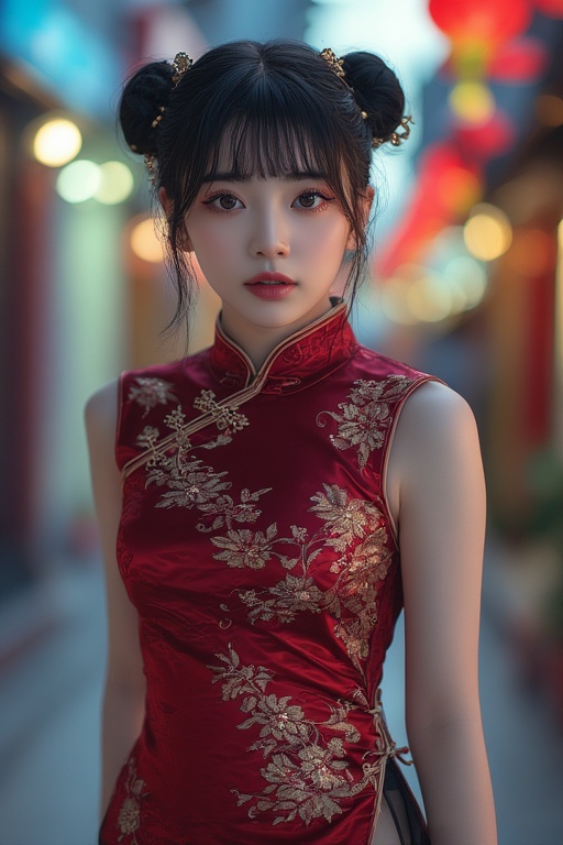 Blushing Urban Beauty