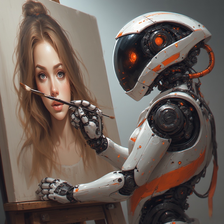 Droid's Artistic Precision