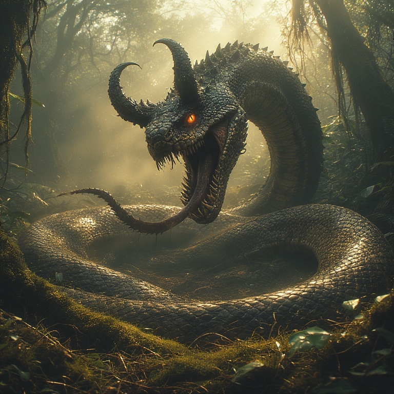 Rainforest Horror Serpent