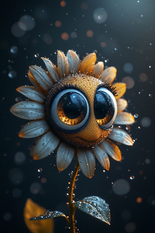 Rainy Face Flower Buddy