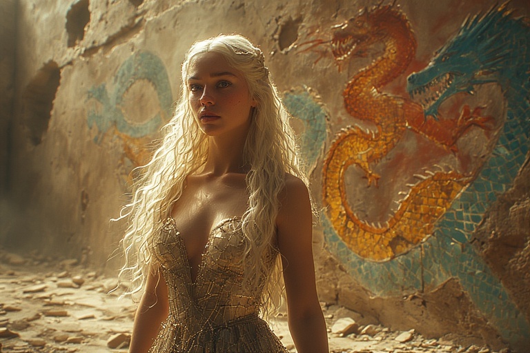 Dragon Queen in Glass