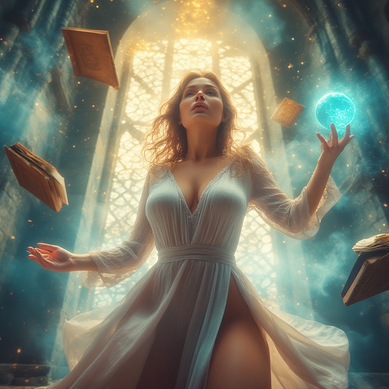 Spellbound Sorceress Portrait