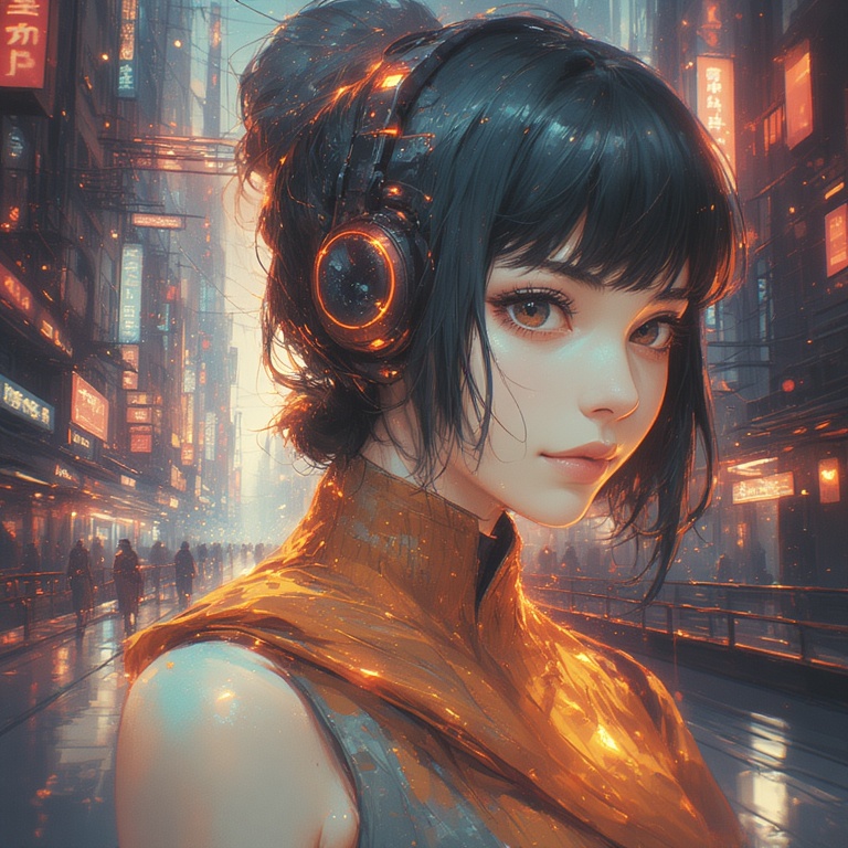 Futuristic Noir Perfection