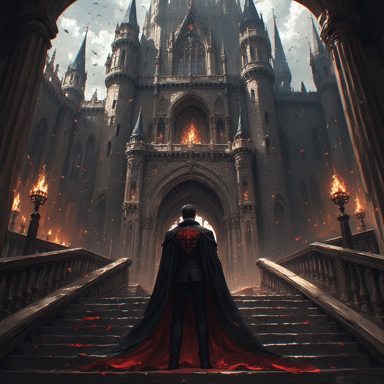 Dracula's Castle Invite